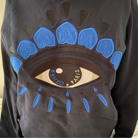 Kenzo authentic graphic print crew neck sweatshirt size XS - Picture 4 of 8